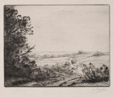 Tájkép alkotó: Alphonse Legros