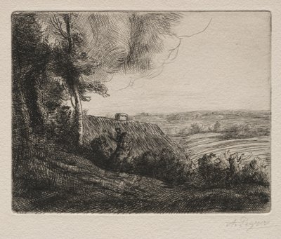 Tájkép alkotó: Alphonse Legros