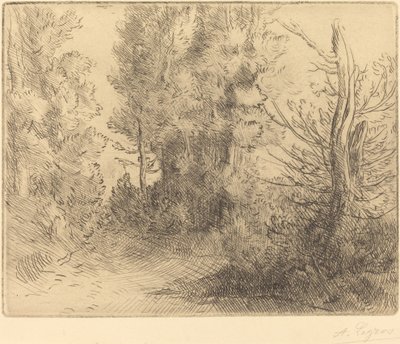Táj: Chailleux közelében alkotó: Alphonse Legros