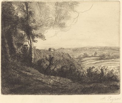 Táj: Út Horville felé (Paysage: Chemin d