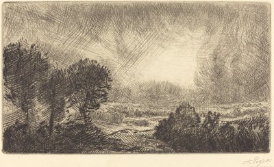 Táj Storm Paysage d