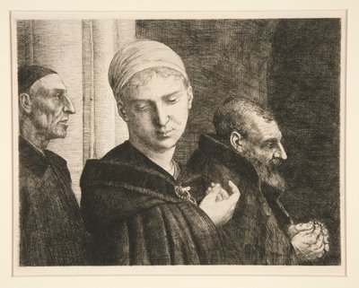 Le Bapteme (A keresztelő) alkotó: Alphonse Legros
