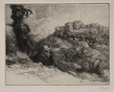 A visszatérők kastélyai. alkotó: Alphonse Legros