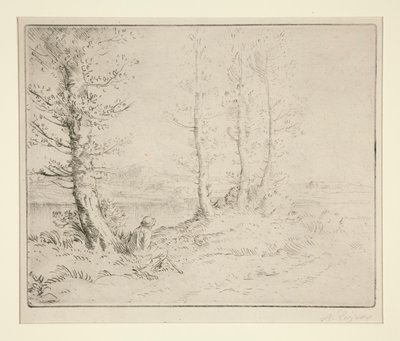 A Part mentén alkotó: Alphonse Legros