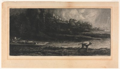A táj a hajón alkotó: Alphonse Legros
