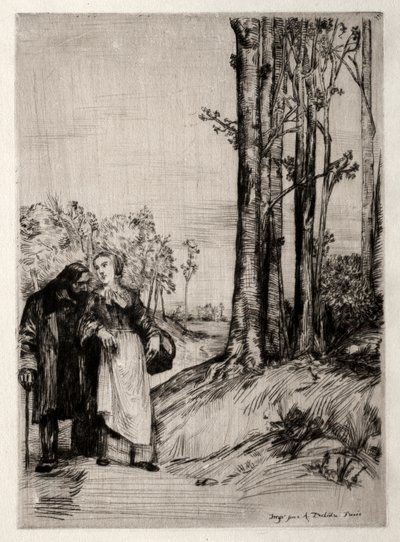 A lábadozó járása alkotó: Alphonse Legros