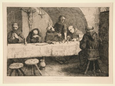 Le Refectoire (The Refectory) alkotó: Alphonse Legros