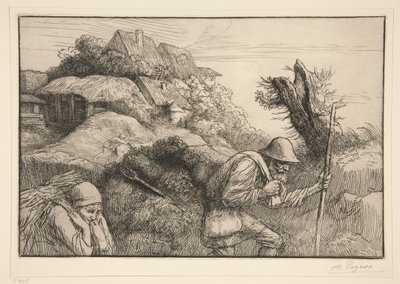 Visszatérés az erdőből alkotó: Alphonse Legros