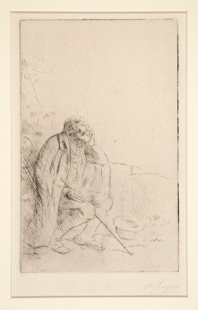 Le Reveur (Az álmodozó) alkotó: Alphonse Legros
