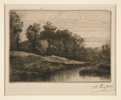 Este (Naplemente) alkotó: Alphonse Legros