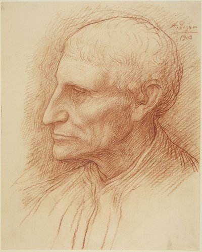 Az öreg Clerron alkotó: Alphonse Legros