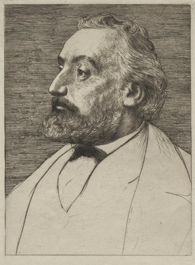 Leon Gambetta alkotó: Alphonse Legros