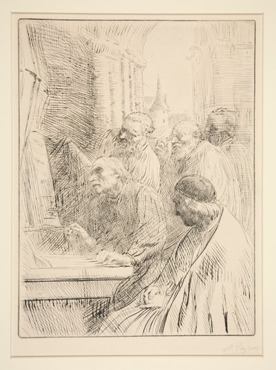 A szerzetesek L alkotó: Alphonse Legros