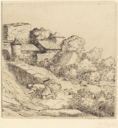 Kis fűégető A kis fűégető. alkotó: Alphonse Legros