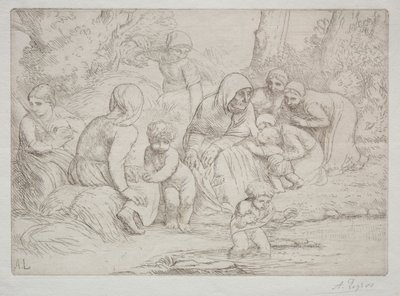 Nyári. alkotó: Alphonse Legros