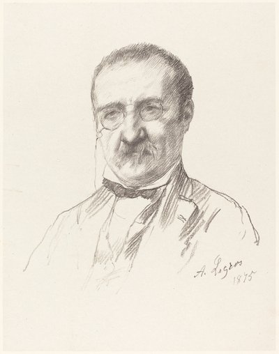 M. Champfleury alkotó: Alphonse Legros