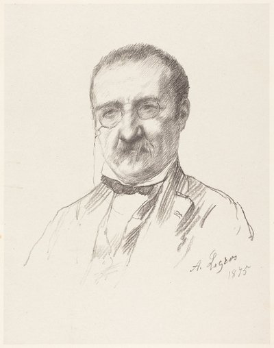 M. Champfleury alkotó: Alphonse Legros