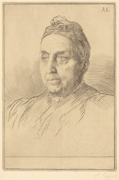 Kemp asszony, negyedik tányér alkotó: Alphonse Legros