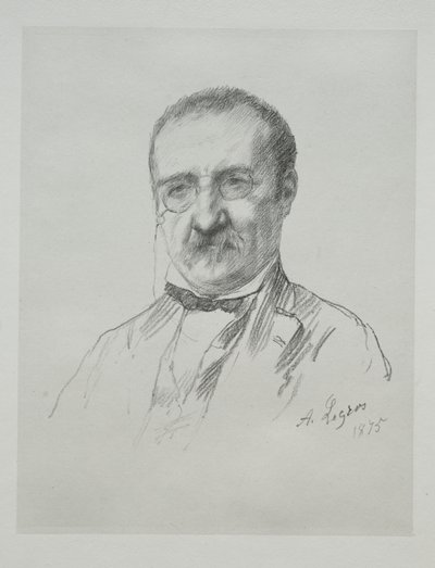 Mr. Champfleury, 1875. alkotó: Alphonse Legros