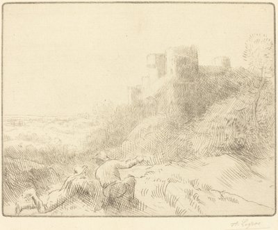 Régi kastély alkotó: Alphonse Legros