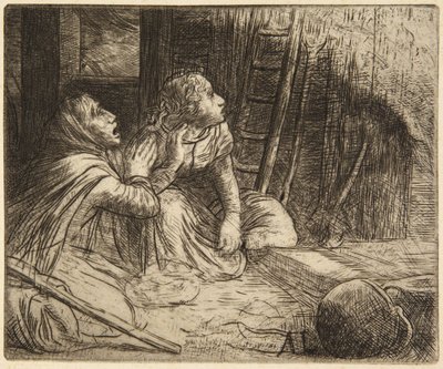 A tűz áldozata/Égetett áldozat alkotó: Alphonse Legros