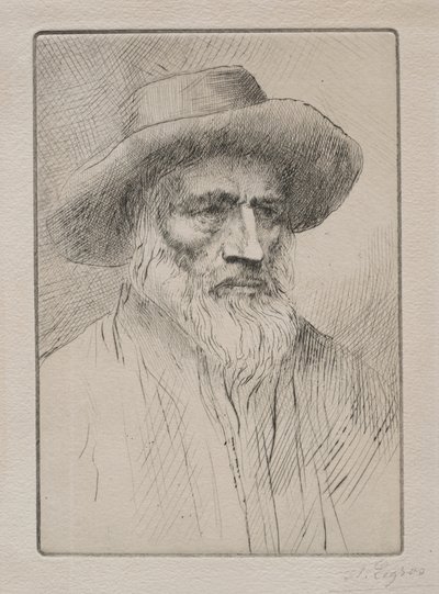 Vogézek parasztja alkotó: Alphonse Legros