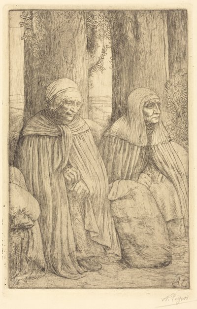 Parasztasszonyok alkotó: Alphonse Legros