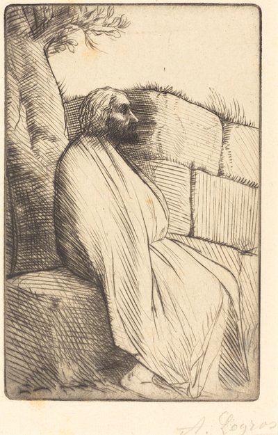 Filozófálj A filozófus. alkotó: Alphonse Legros