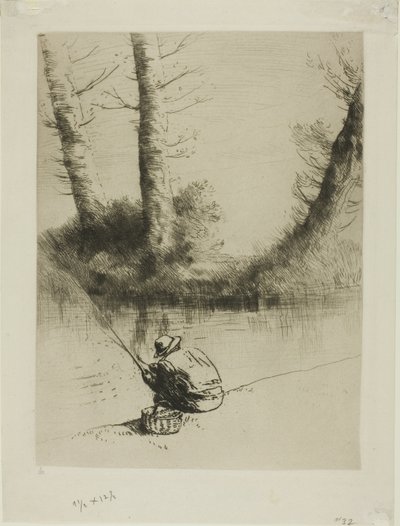 Rúdhalász alkotó: Alphonse Legros