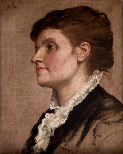 Női portré alkotó: Alphonse Legros
