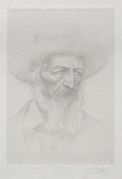 Alfred Lord Tennyson portréja alkotó: Alphonse Legros
