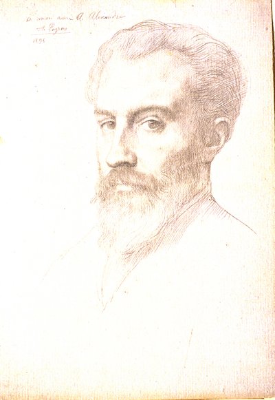 Arsène Alexandre portréja alkotó: Alphonse Legros