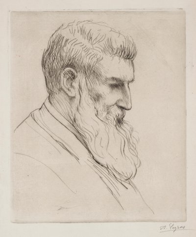 Craibe Angus portréja. alkotó: Alphonse Legros