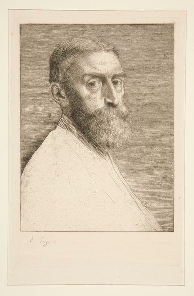 Portré E.J. Poynter, Esq. alkotó: Alphonse Legros