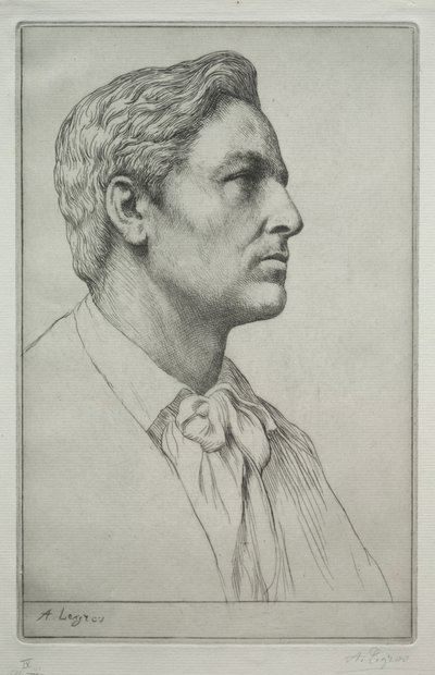 Sir Charles Holroyd portréja alkotó: Alphonse Legros