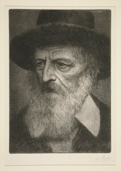 Tennyson portréja alkotó: Alphonse Legros