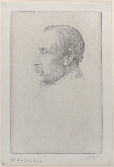 William Cawthorne Unwin portréja, 1892. alkotó: Alphonse Legros