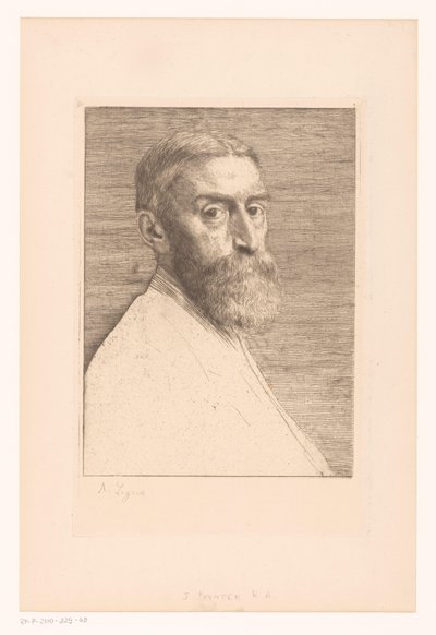 Edward Poynter portréja alkotó: Alphonse Legros
