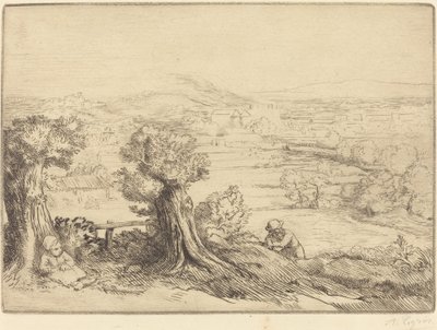 Emlékezés egy burgundi völgyre Emlékezés egy burgundi völgyre. alkotó: Alphonse Legros