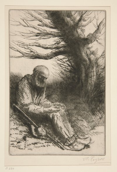 Utazói pihenés alkotó: Alphonse Legros