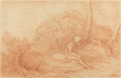 Pihenés. alkotó: Alphonse Legros