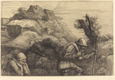Visszatérés az erdőből alkotó: Alphonse Legros