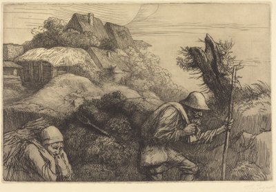 Visszatérés az erdőből alkotó: Alphonse Legros