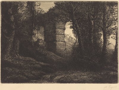 Egy ősi vízvezeték romjai (Ruine d