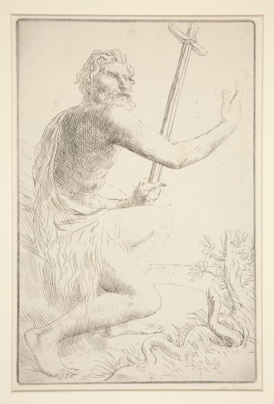 Saint Jean (Szent János) alkotó: Alphonse Legros