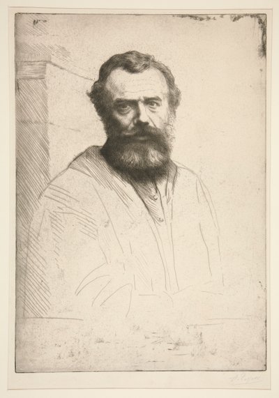 Önarckép alkotó: Alphonse Legros