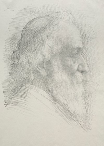 Önarckép 10. tábla. alkotó: Alphonse Legros