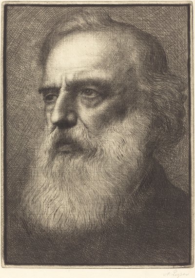 Önarckép, 4. tábla. alkotó: Alphonse Legros