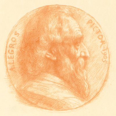 Önarckép, Medál, No.2, 11. tábla alkotó: Alphonse Legros