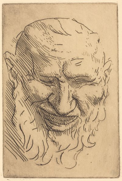 Kis szatírmaszk alkotó: Alphonse Legros